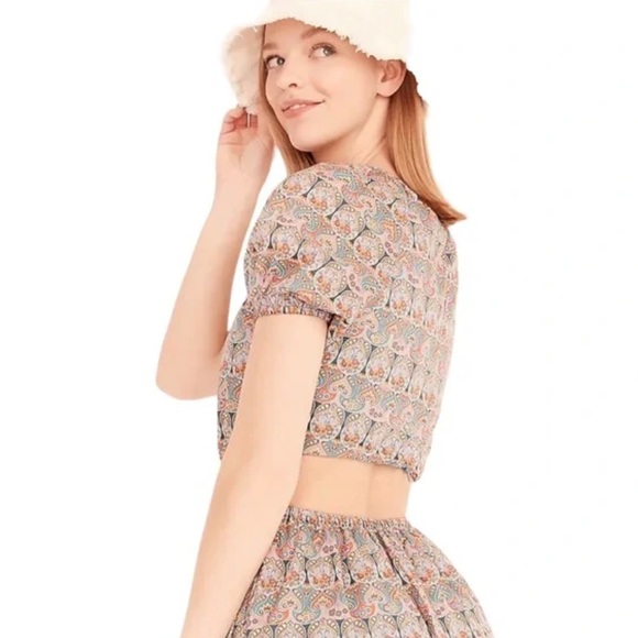 J Crew x Liberty Fabrics Side Cutout Dress / Giorgia Duke Print - Picture 14 of 14